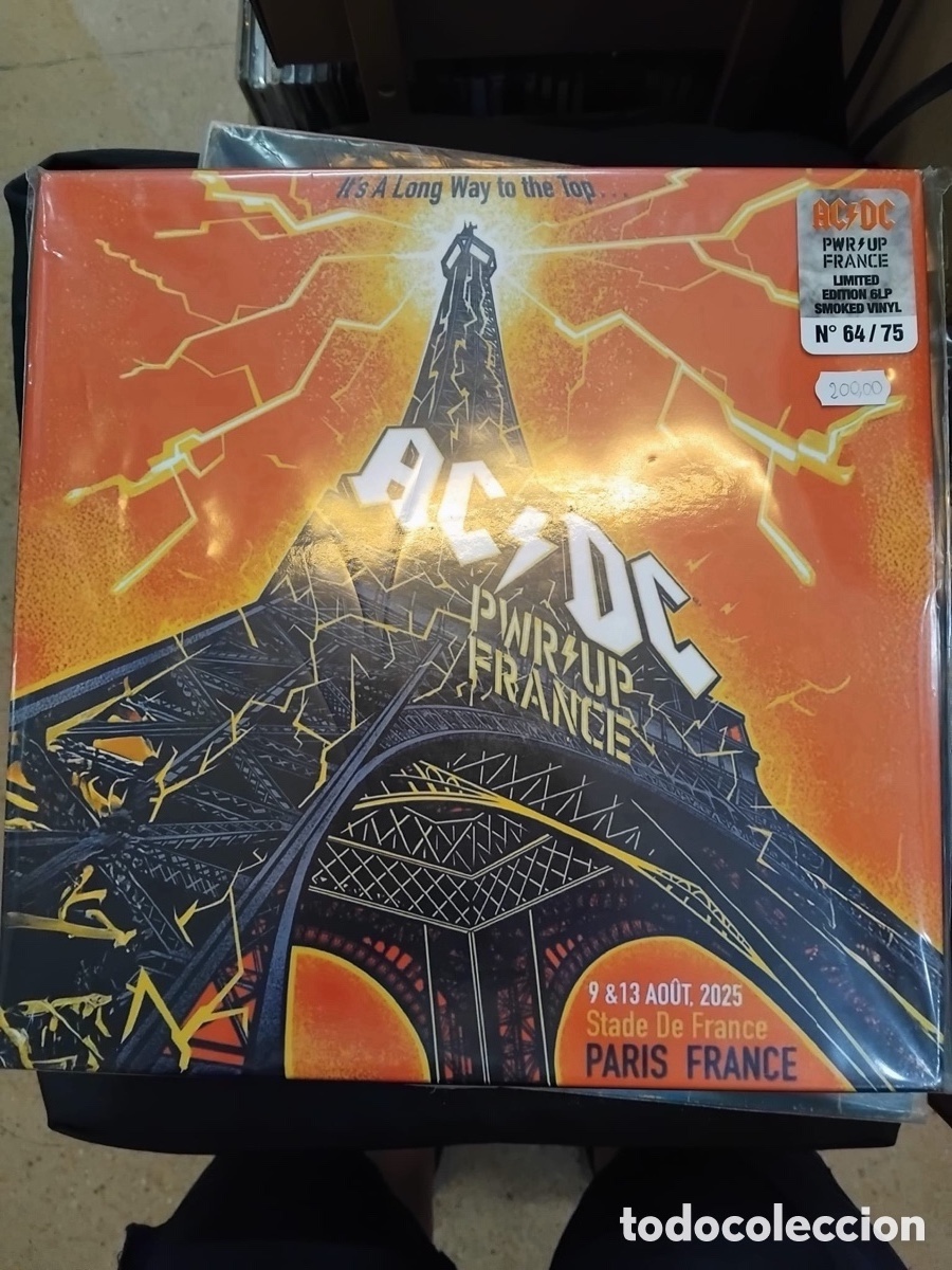 Discos de vinilo: ACDC ITS A Long Way To The. Top P WRUP FRANC&Eacute;S