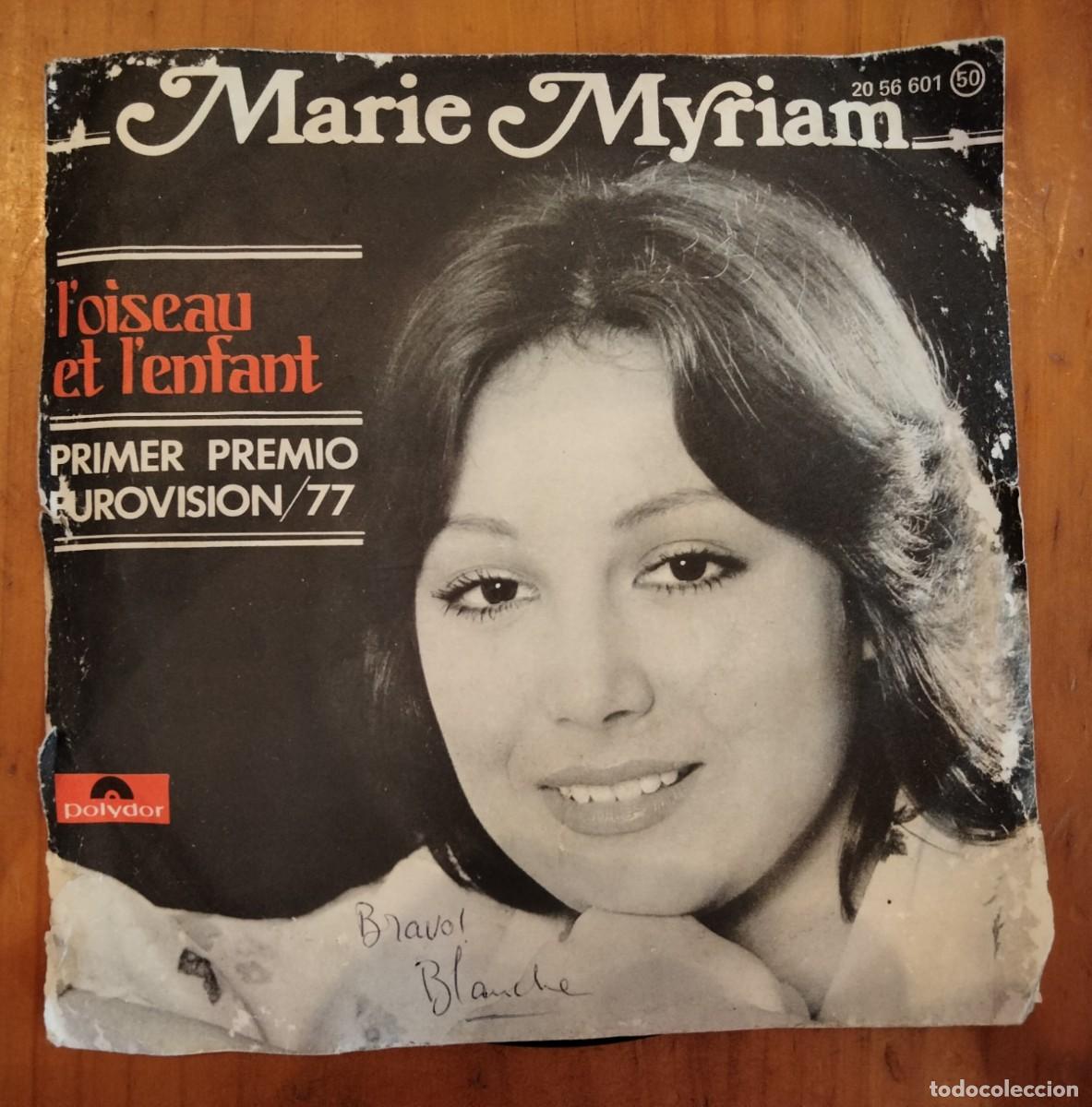 Discos de vinilo: Single ganadora Eurovisi&oacute;n.