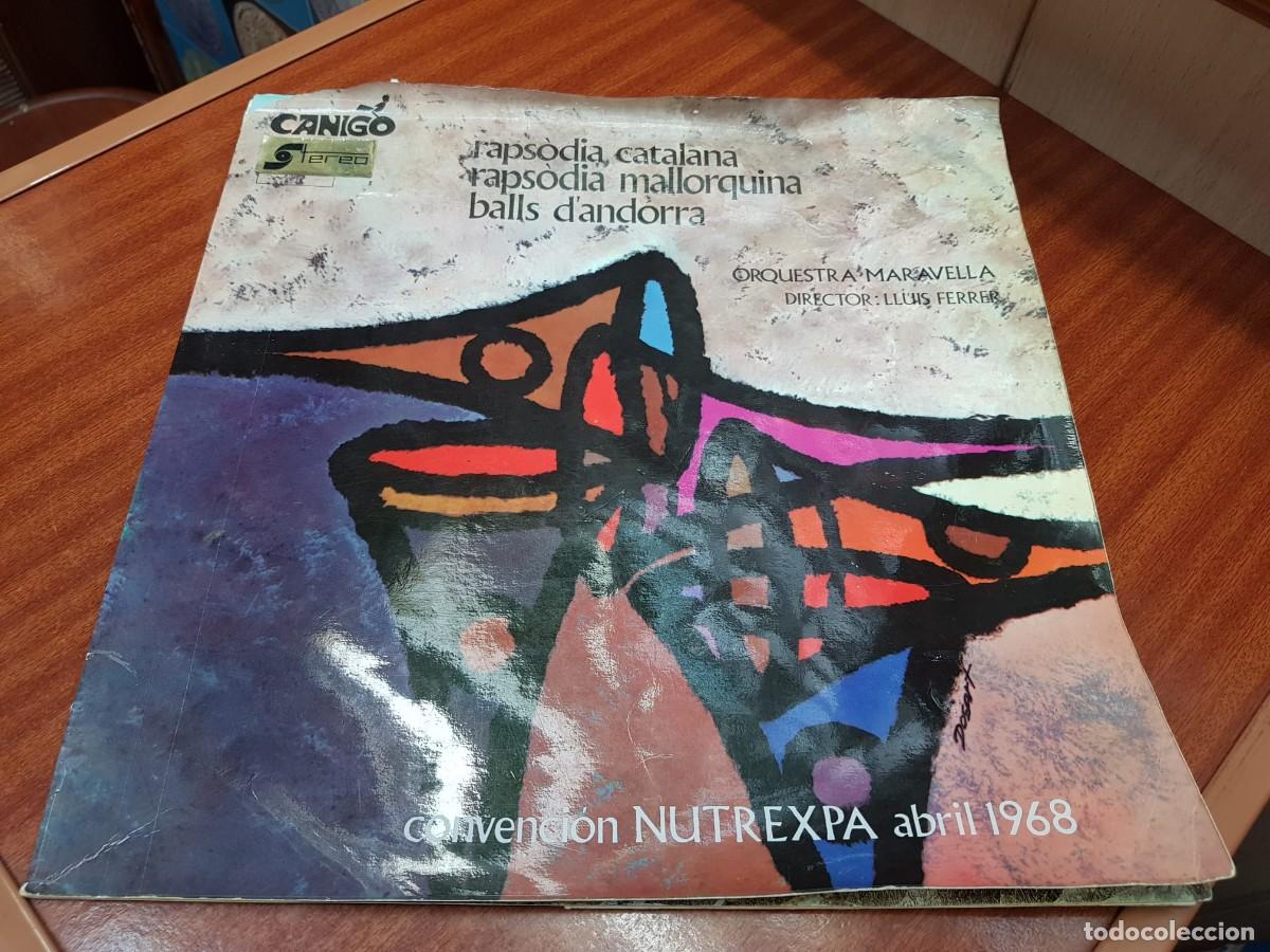 Discos de vinilo: RAPSODIA CATALANA-RAPSODIA MALLORQUINA-BALLS D&acute;ANDORRA