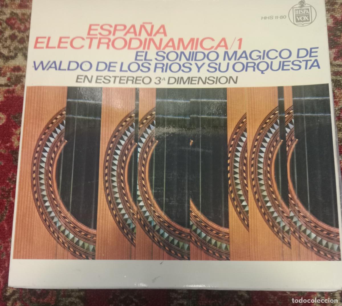 Discos de vinilo: Waldo De Los R&iacute;os Y Su Orquesta &ndash; Espa&ntilde;a Electrodin&aacute;mica / 1 Lp Espa&ntilde;a 1966