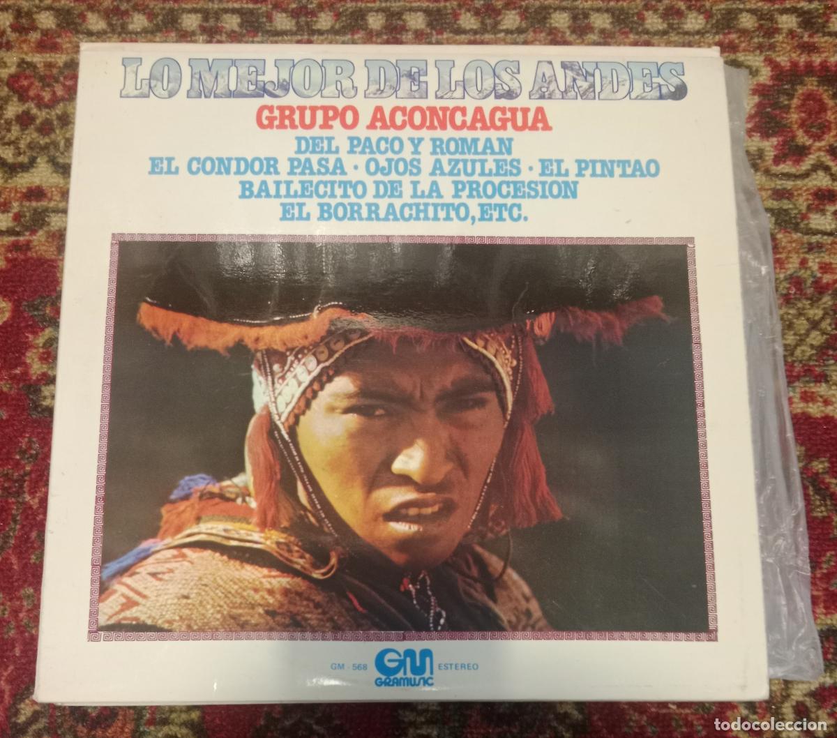 Discos de vinilo: Grupo Aconcagua &ndash; Lo Mejor De Los Andes Lp Espa&ntilde;a 1977