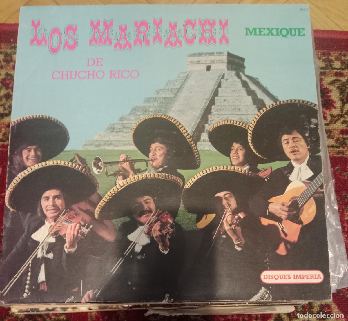 Discos de vinilo: Los Mariachi De Chucho Rico &ndash; Mexique Lp Francia 1975