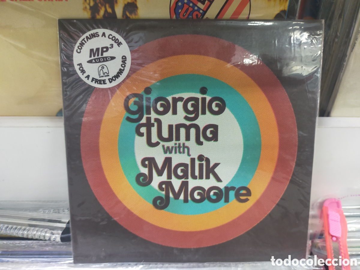 Discos de vinilo: Giorgio tuma with Malik Moore single my lovely youth elefant records 2015