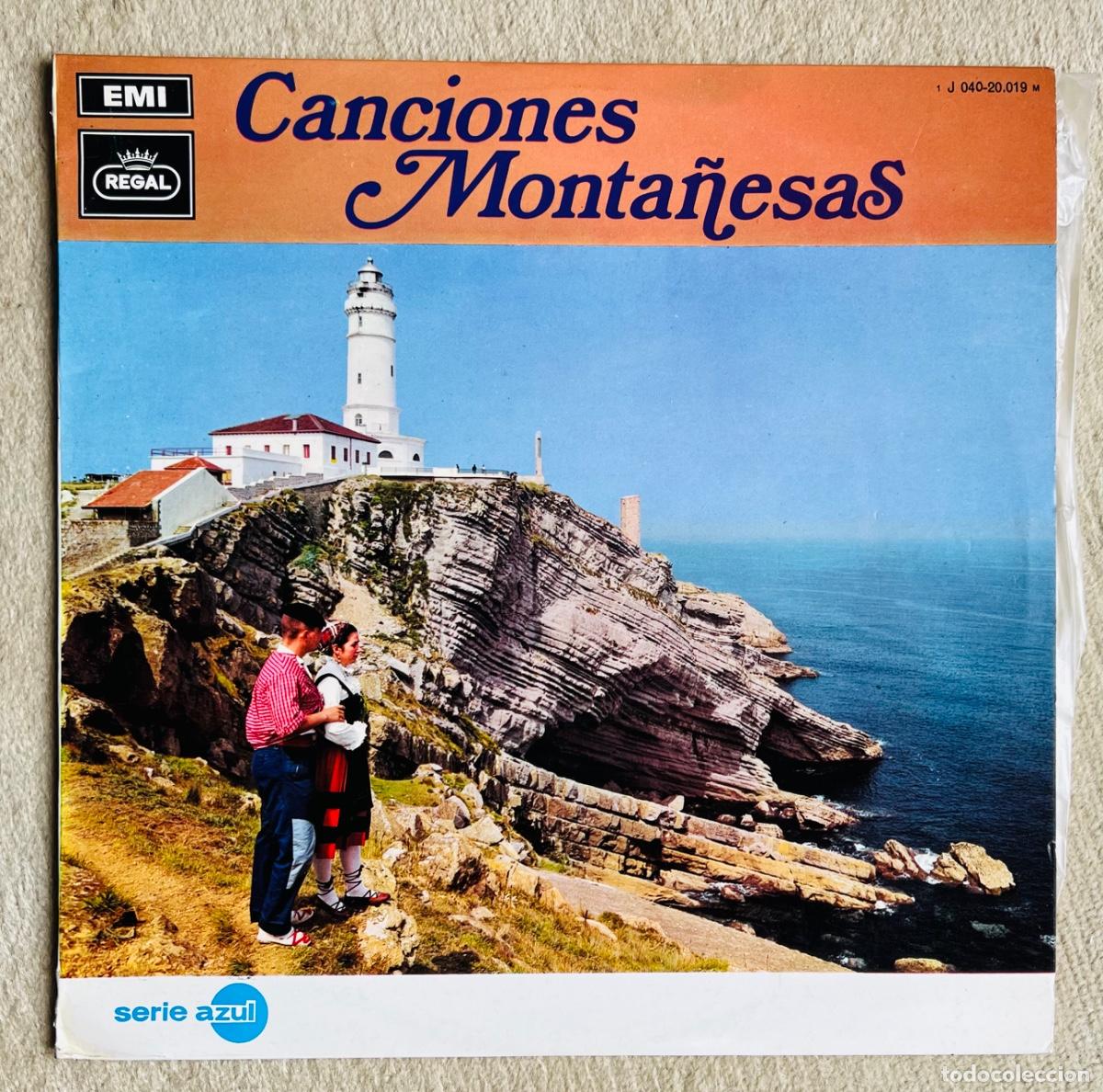 Discos de vinilo: LP Canciones Monta&ntilde;esas - A&ntilde;o 1969 (M&uacute;sica de Cantabria)