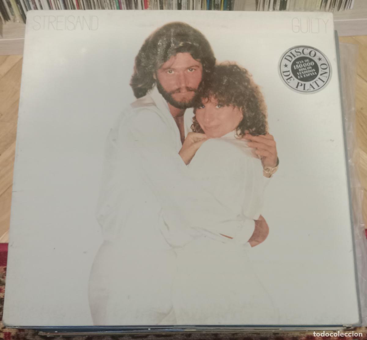 Discos de vinilo: Barbra Streisand &ndash; Guilty Lp Espa&ntilde;a 1980