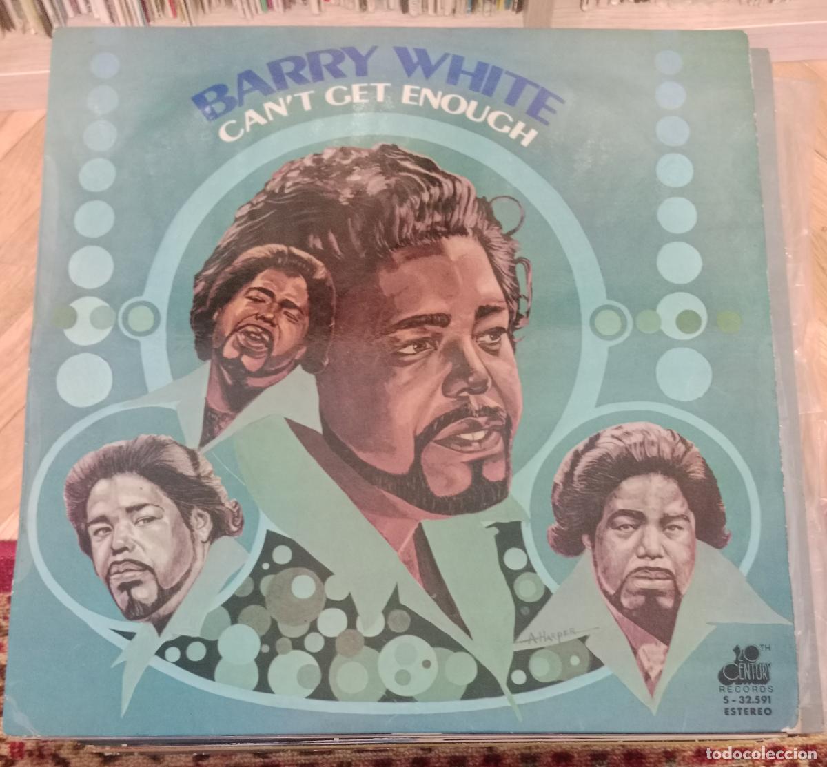 Discos de vinilo: Barry White &ndash; Can't Get Enough Lp Espa&ntilde;a 1974