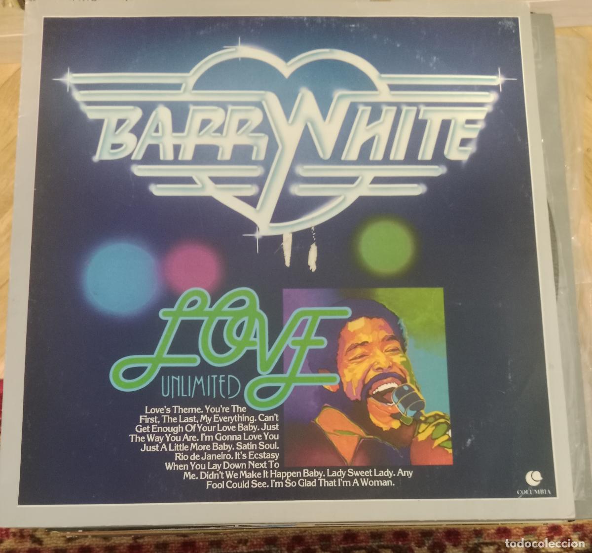 Discos de vinilo: Barry White &ndash; The Best Of Barry White Lp Brasil 1981