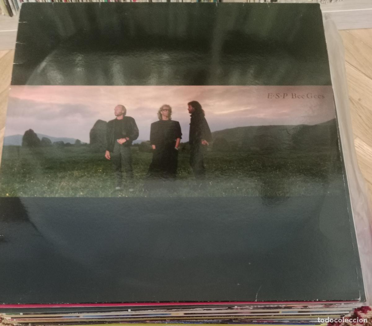 Discos de vinilo: Bee Gees &ndash; E&middot;S&middot;P Lp Espa&ntilde;a 1987