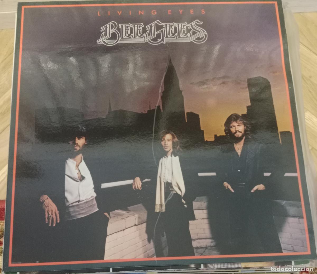 Discos de vinilo: Bee Gees &ndash; Living Eyes Lp Espa&ntilde;a 1981