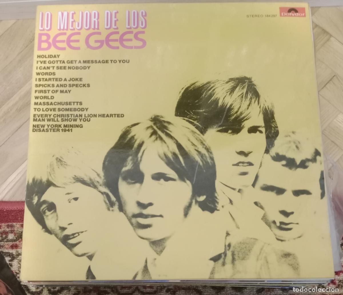 Discos de vinilo: Bee Gees &ndash; Lo Mejor De Los Bee Gees Lp Espa&ntilde;a 1975
