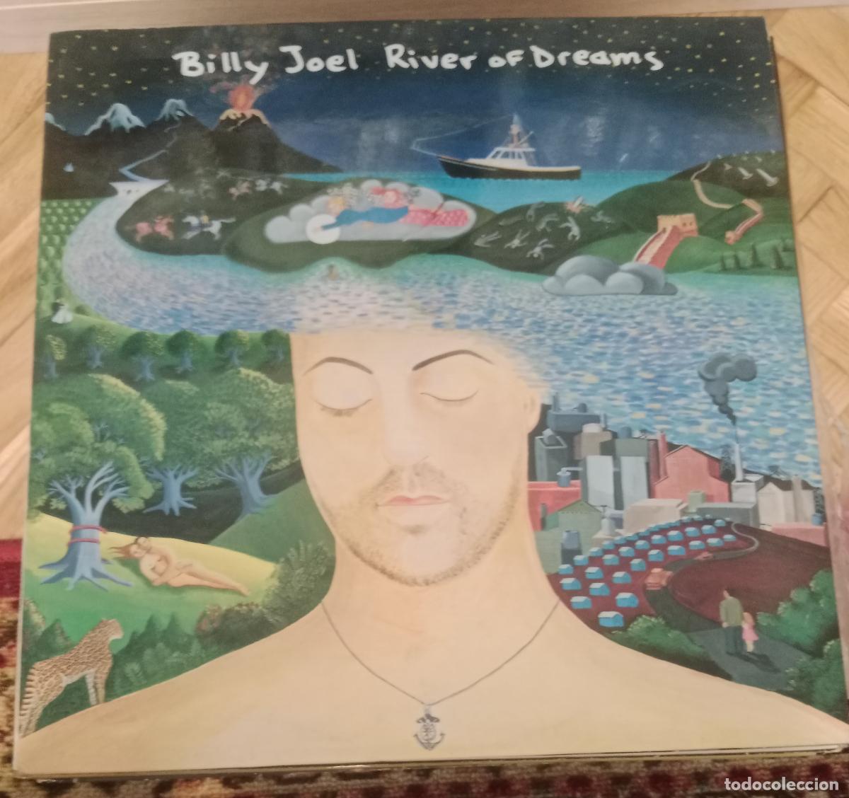 Discos de vinilo: Billy Joel &lrm;&ndash; River Of Dreams Lp Espa&ntilde;a 1993