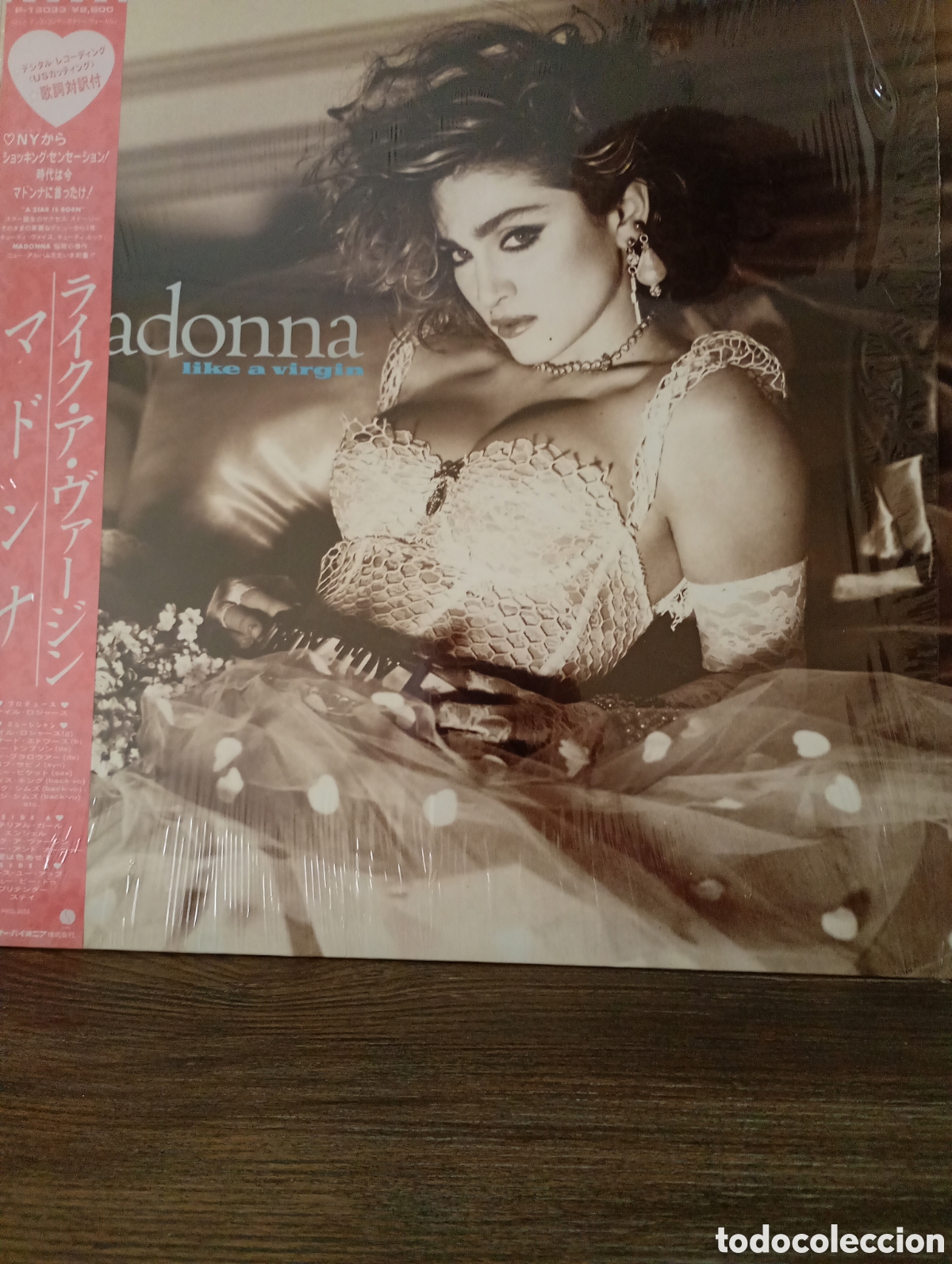 Discos de vinilo: Madonna, like a Virgin 1984. Made in Japan.