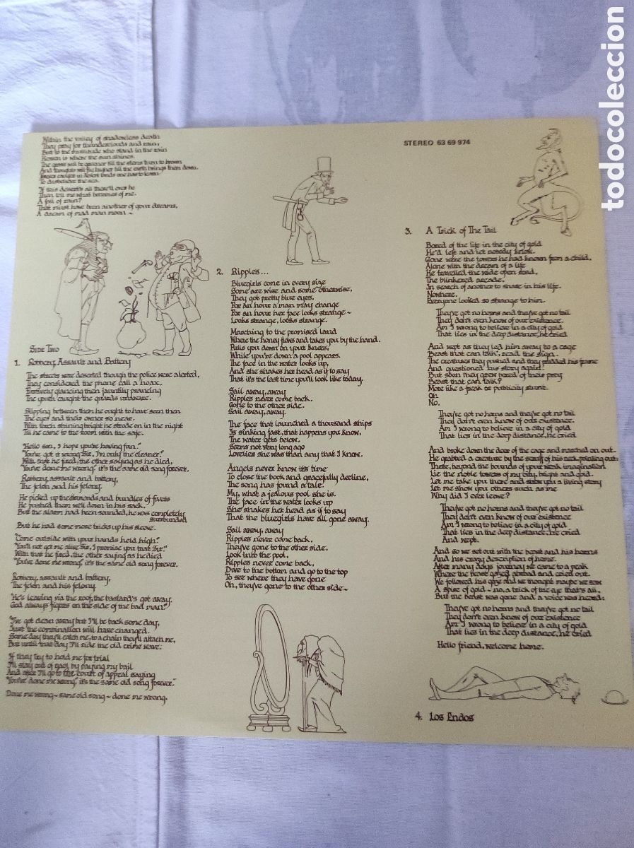 Discos de vinilo: GENESIS - A TRICK OF THE TAIL - Foto 4