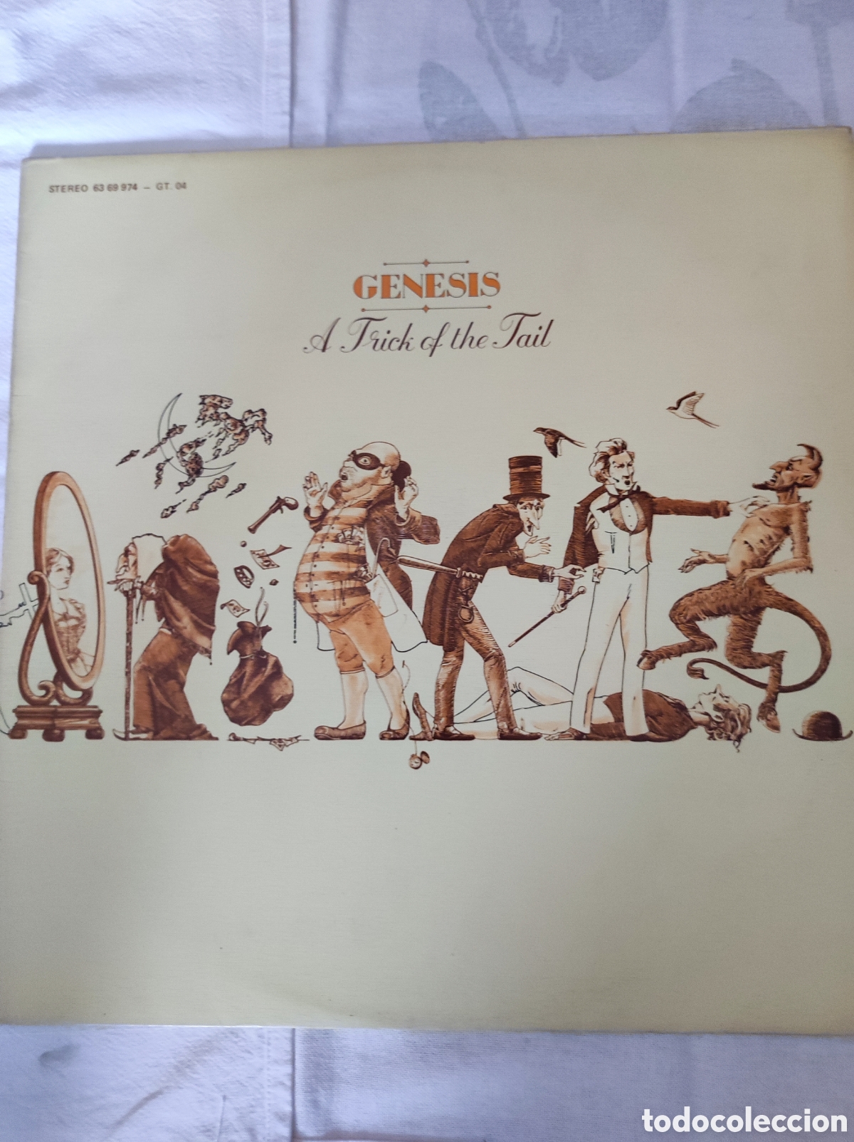 Discos de vinilo: GENESIS - A TRICK OF THE TAIL - Foto 1