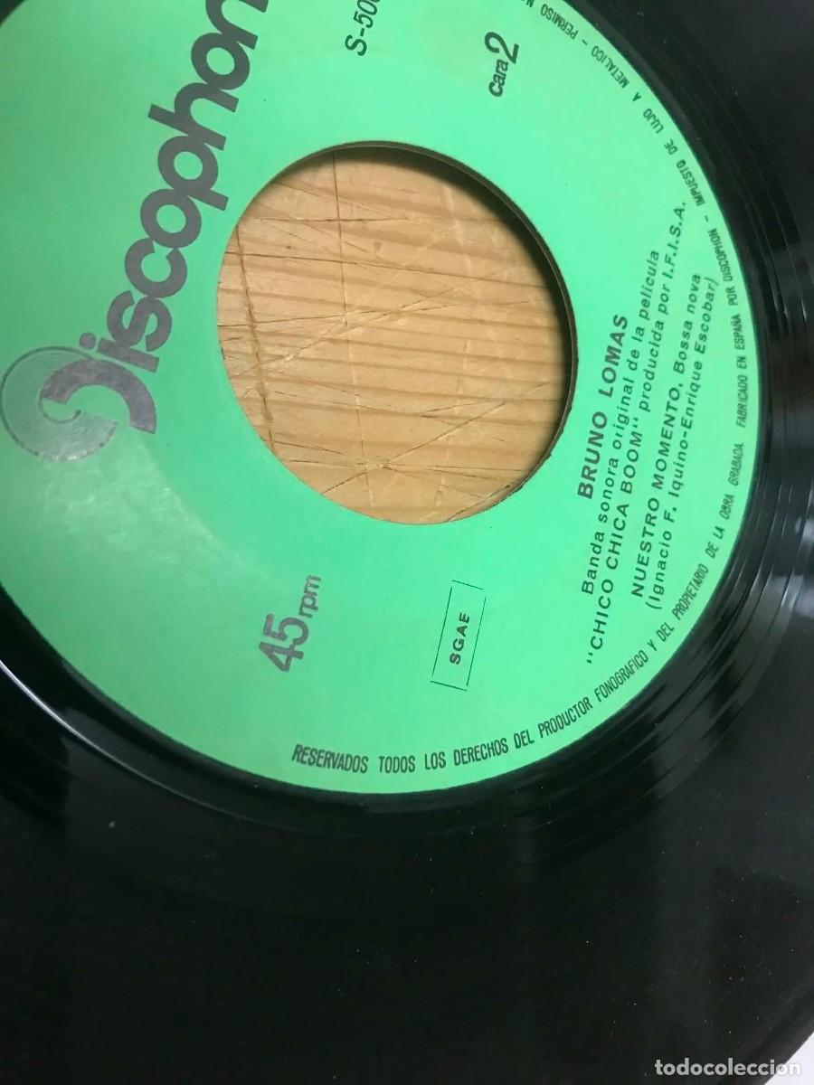 Discos de vinilo: Bruno Lomas - Chico Chica Boom (7&rdquo;, Single) - Foto 5