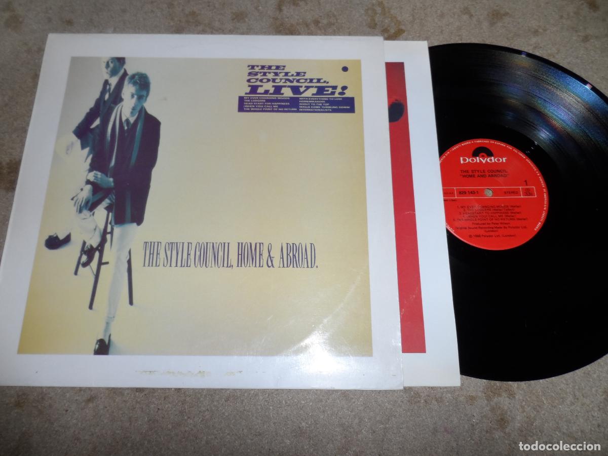 Discos de vinilo: THE STYLE COUNCIL - HOME AND ABROAD (SPAIN 1986)