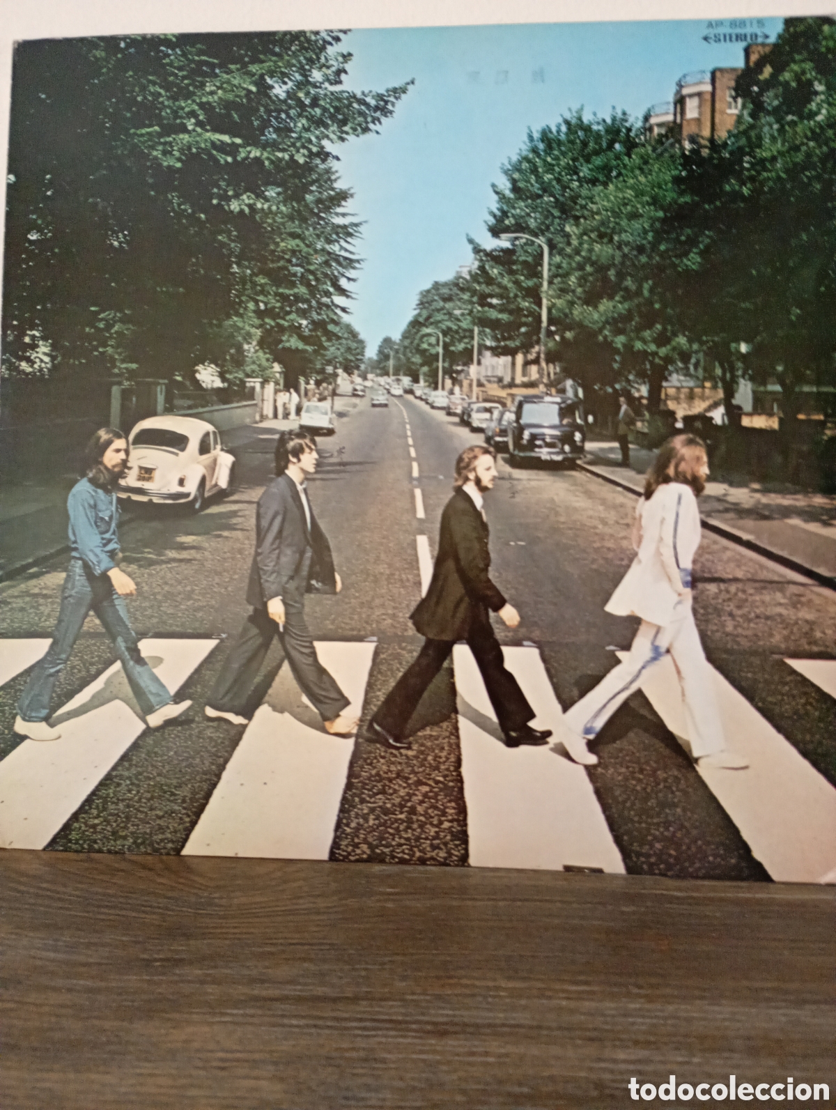 Discos de vinilo: The Beatles, Abbey Road. Made in Japan AP-8815 primera edici&oacute;n japonesa.