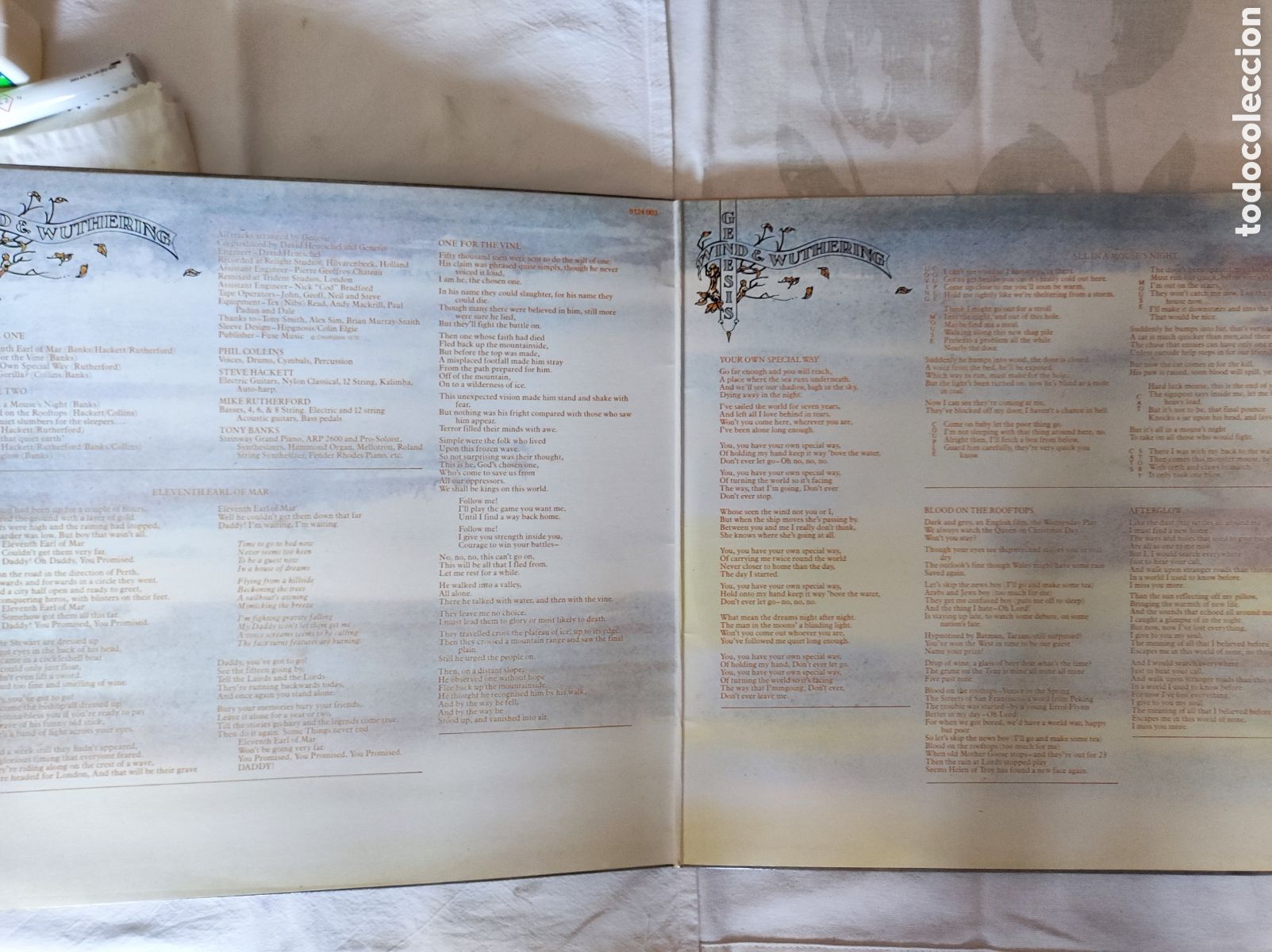 Discos de vinilo: GENESIS - WIND & WUTHERING - Foto 3
