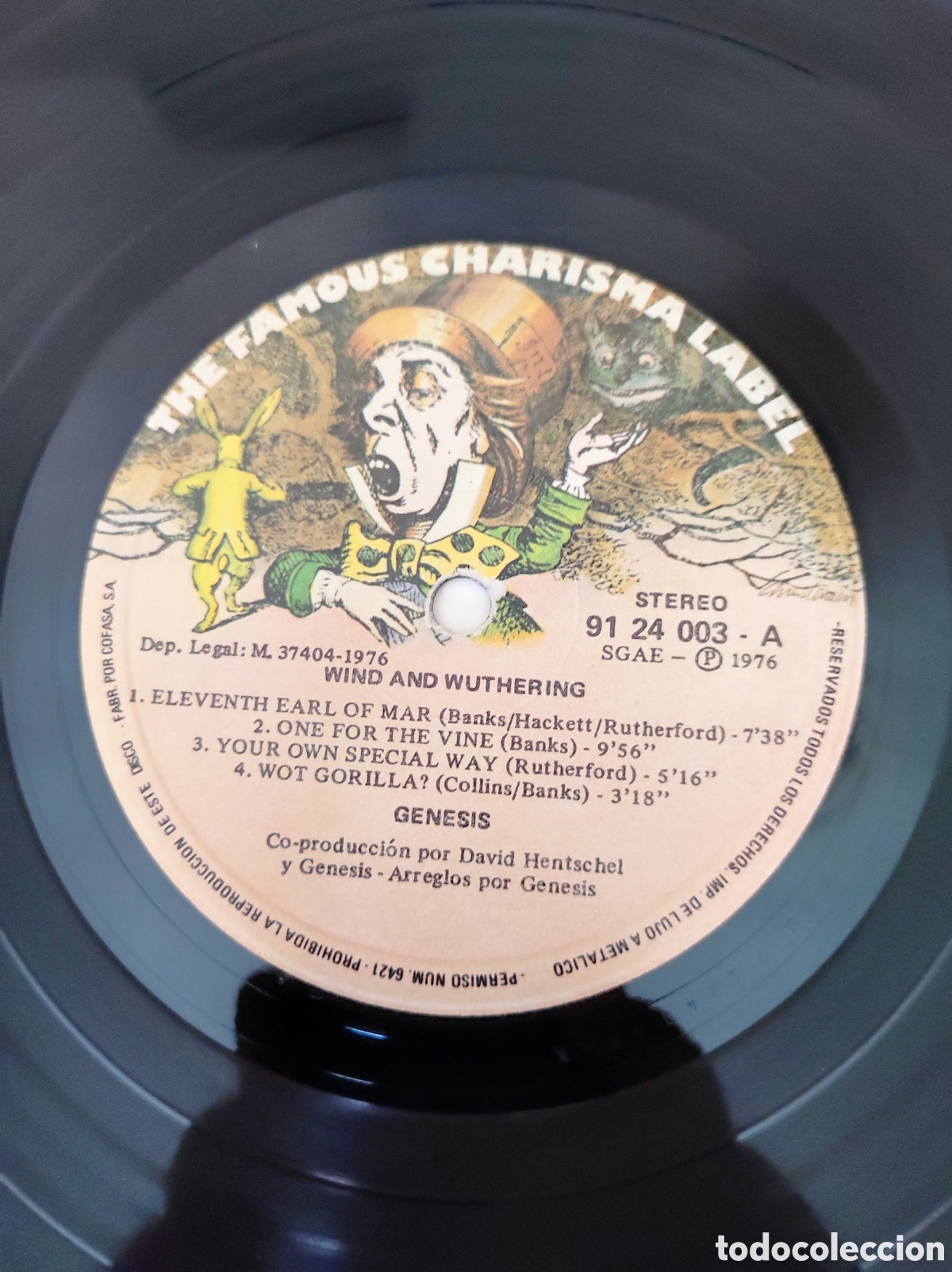 Discos de vinilo: GENESIS - WIND & WUTHERING - Foto 4