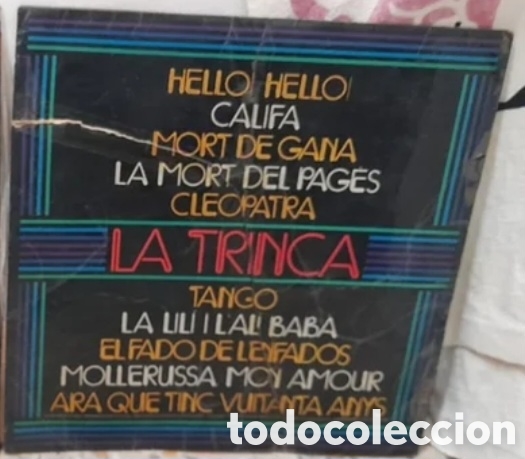Discos de vinilo: Lote de 7 discos de Vinilo de La Trinca - Foto 4