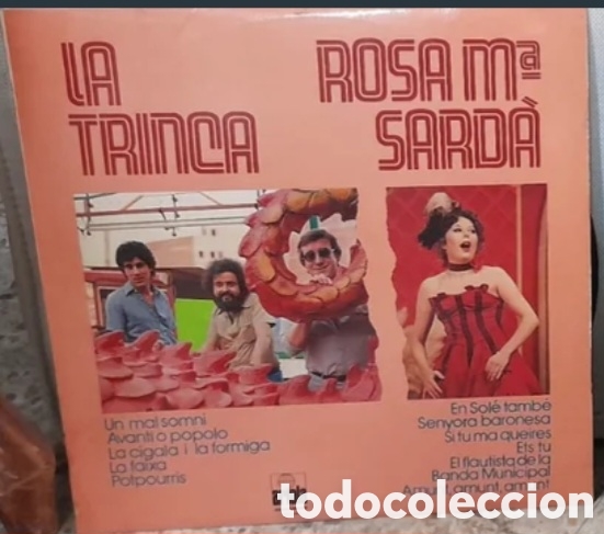 Discos de vinilo: Lote de 7 discos de Vinilo de La Trinca - Foto 5