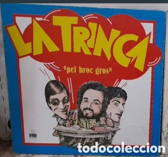 Discos de vinilo: Lote de 7 discos de Vinilo de La Trinca - Foto 6
