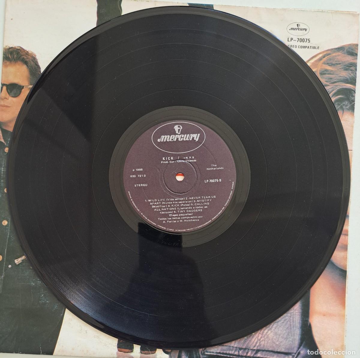 Discos de vinilo: INXS - KICK - Mercury &ndash; LP-70075 - ECUADOR 1988 - Foto 3