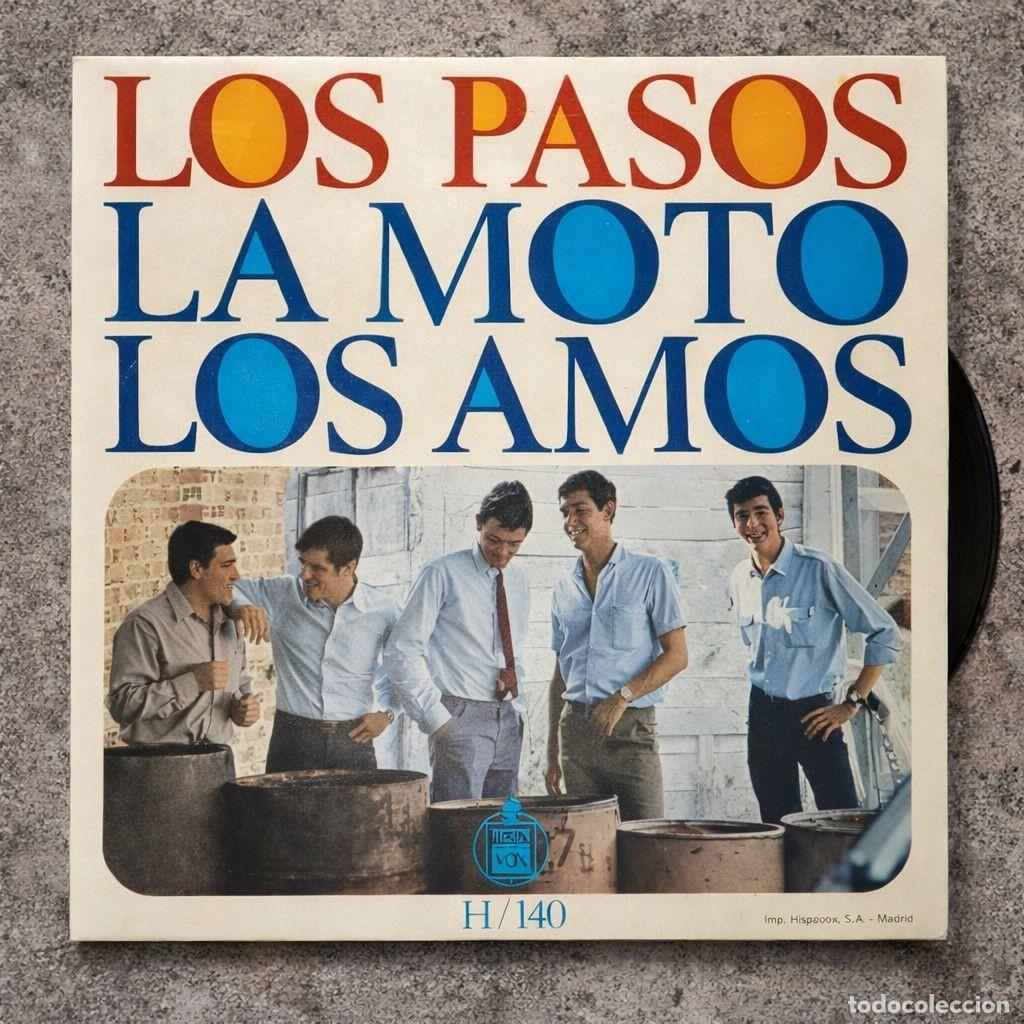 Discos de vinilo: Vinilo Los Pasos - La Moto - Foto 1