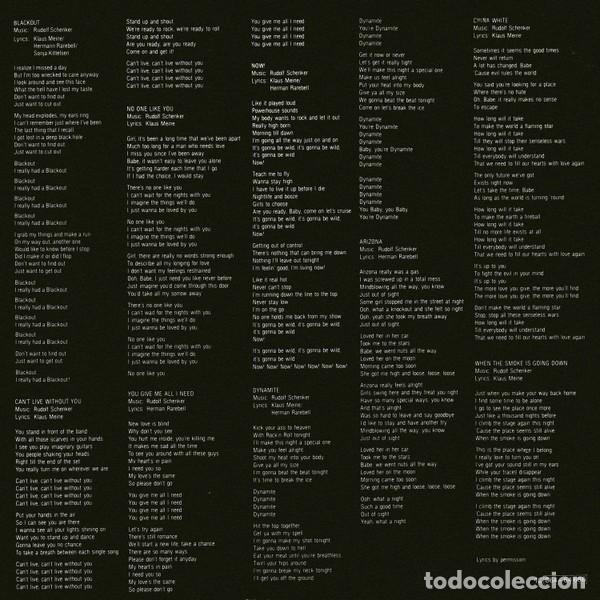 Discos de vinilo: vinilo GERMANY 1982 Scorpions &ndash; Blackout - Foto 6