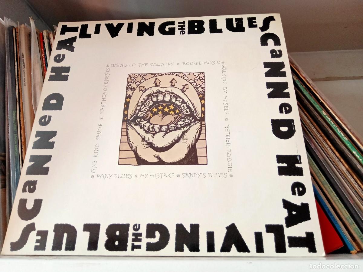 Discos de vinilo: Canned Heat &ndash; Living The Blues - lp Europe