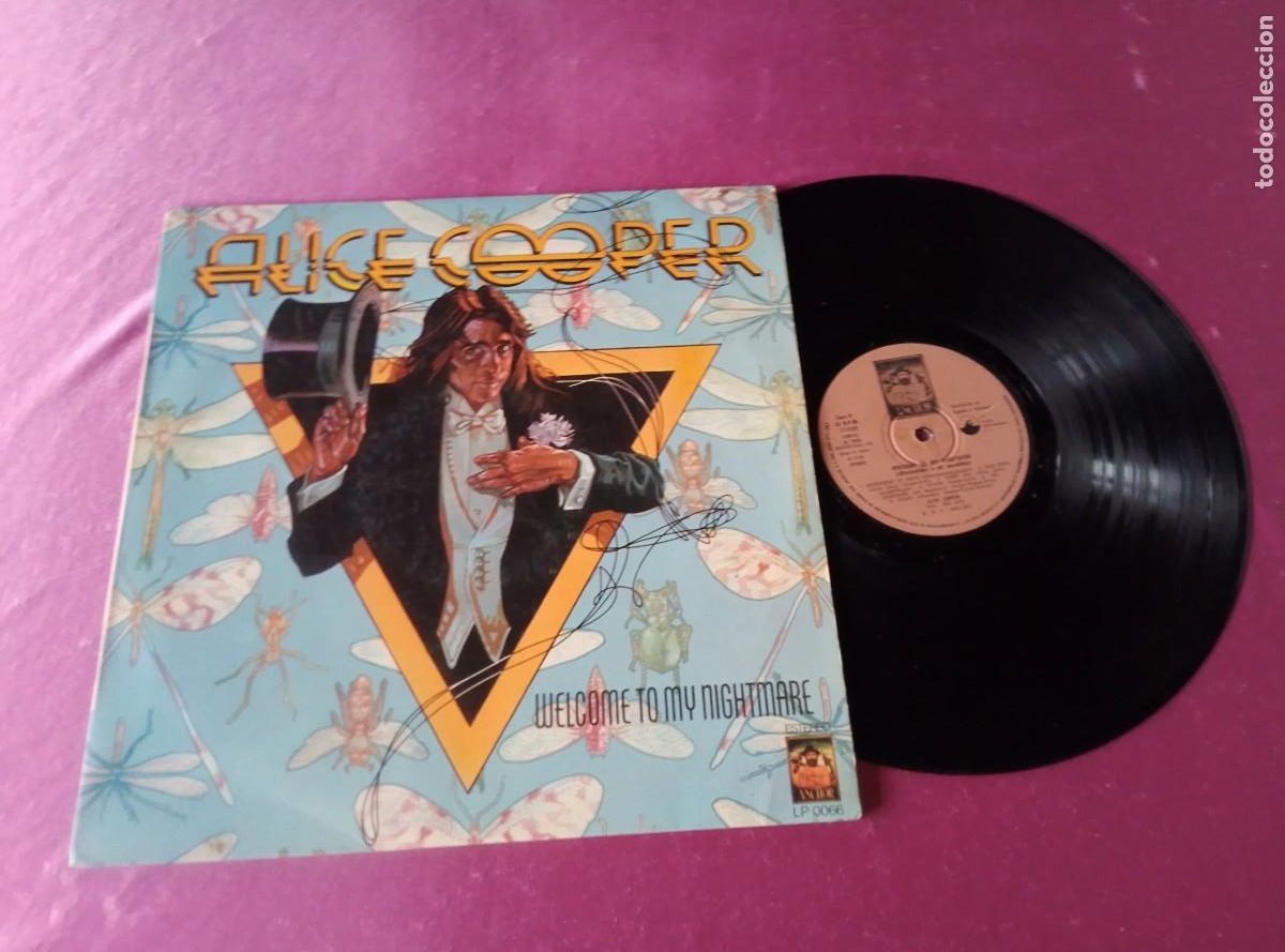 Discos de vinilo: ALICE COOPER WELCOME TO MY NIGHTMARE 1978 LP L133