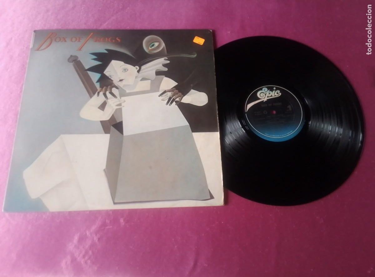 Discos de vinilo: BOX OF FROGS 1984 BACK LP L133