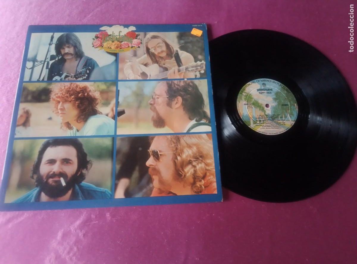 Discos de vinilo: LINDISFARNE HAPPY DAZE 1975 LP L133