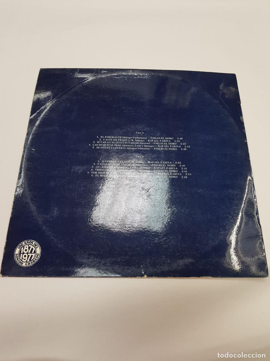 Discos de vinilo: EMILIO EL MORO Y RAFAEL FARINA - Foto 2