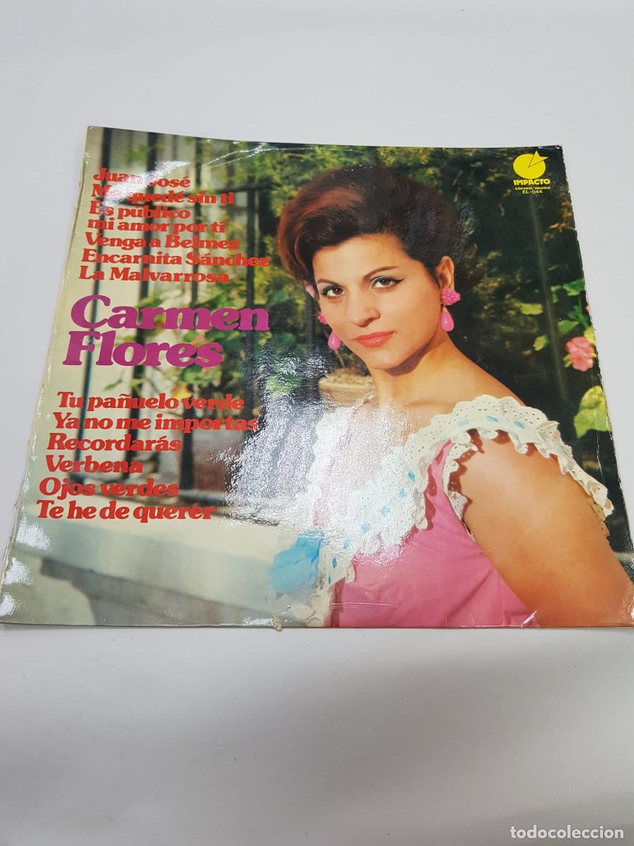 Discos de vinilo: CARMEN FLORES-JUAN JOSE-ME QUEDE SIN TI-ES PUBLICO