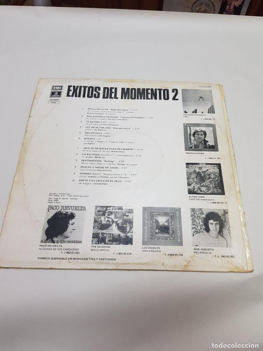 Discos de vinilo: EXITOS DEL MOMENTO 2 - Foto 2