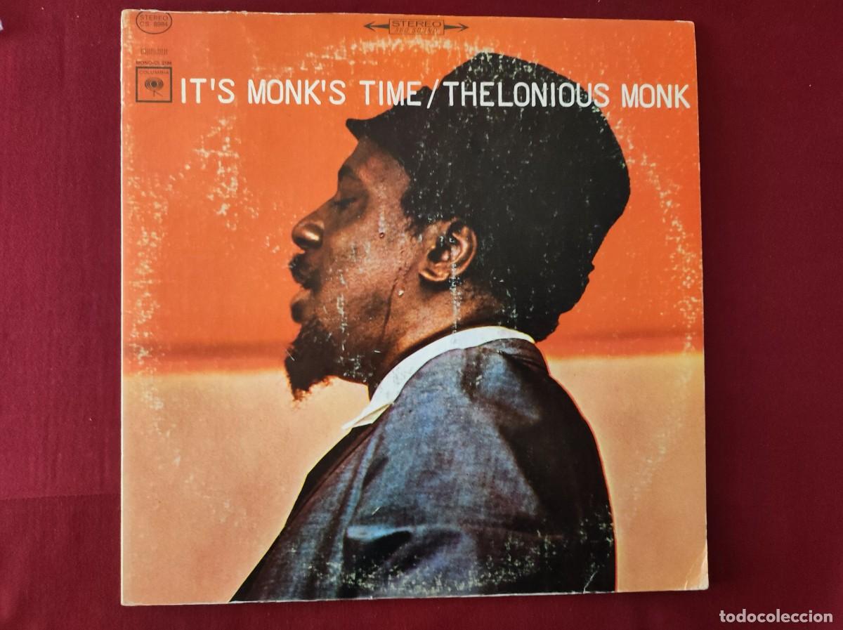Discos de vinilo: Vinilo LP Thelonious Monk - It's Monk's Time (1964, USA, Columbia CS 8984)