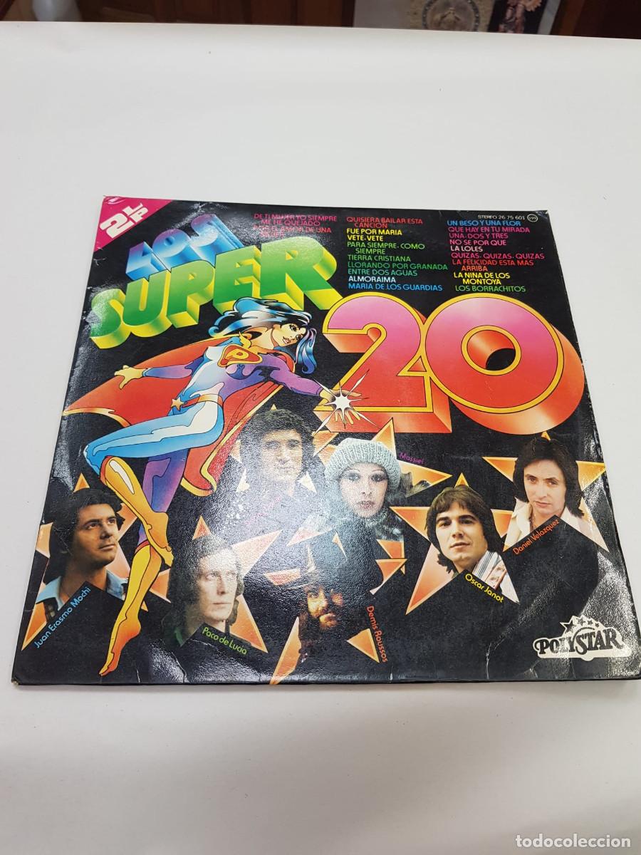 Discos de vinilo: LOS SUPER 20- 2 LP-DE TI YO SIEMPRE