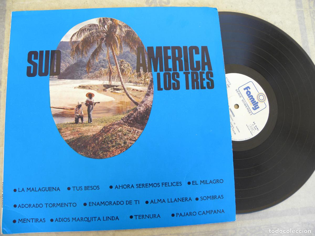 Discos de vinilo: LOS TRES -SUD AMERICA -LP 1972 -EDIC. ITALIANA
