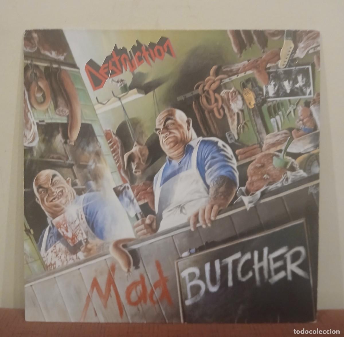 Discos de vinilo: VINILO MAD BUTCHER - MINI LP DE DESTRUCTION - Foto 1