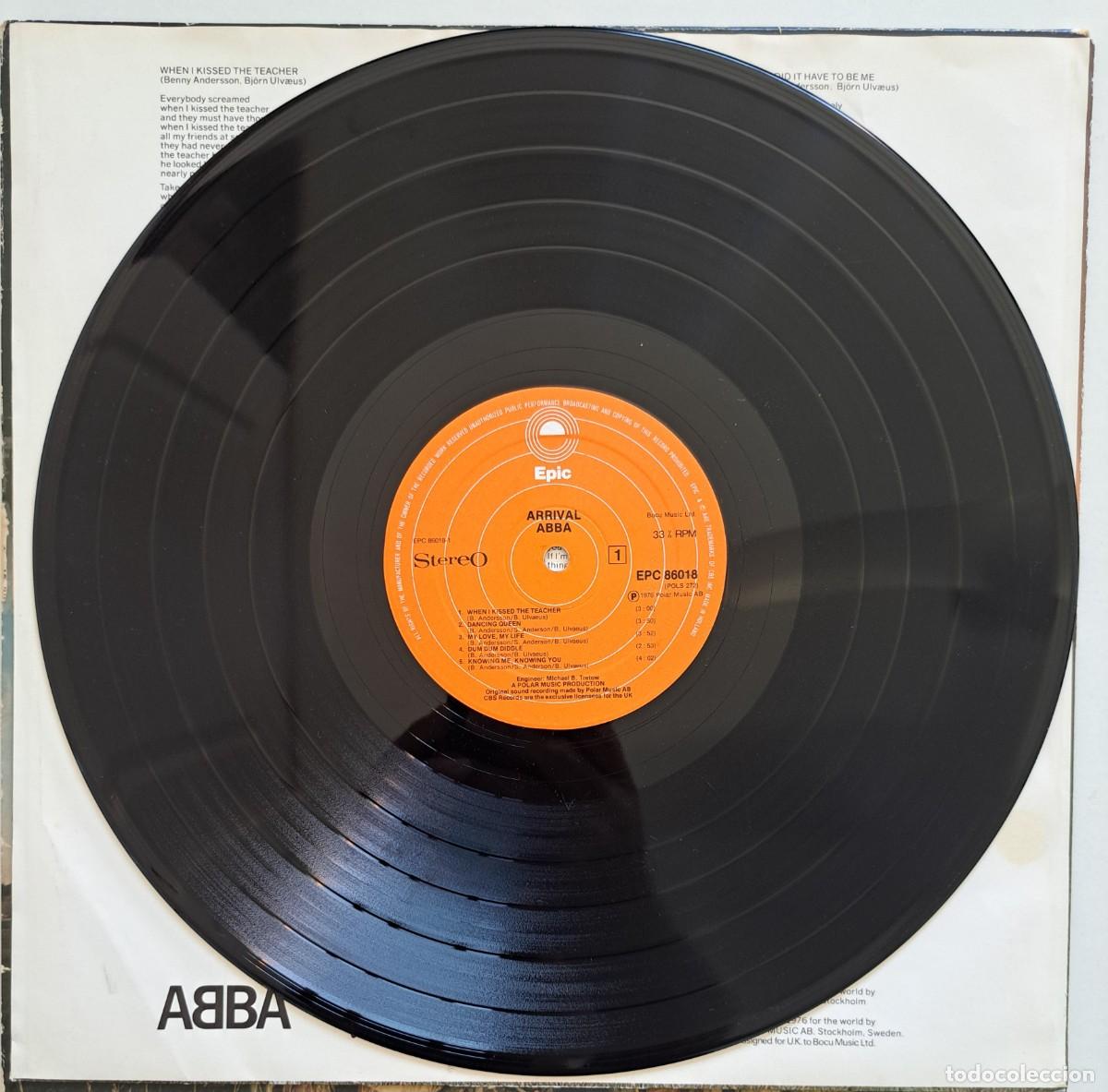 Discos de vinilo: ABBA - ARRIVAL - Epic &ndash; EPC 86018 - UK 1976 - Foto 3