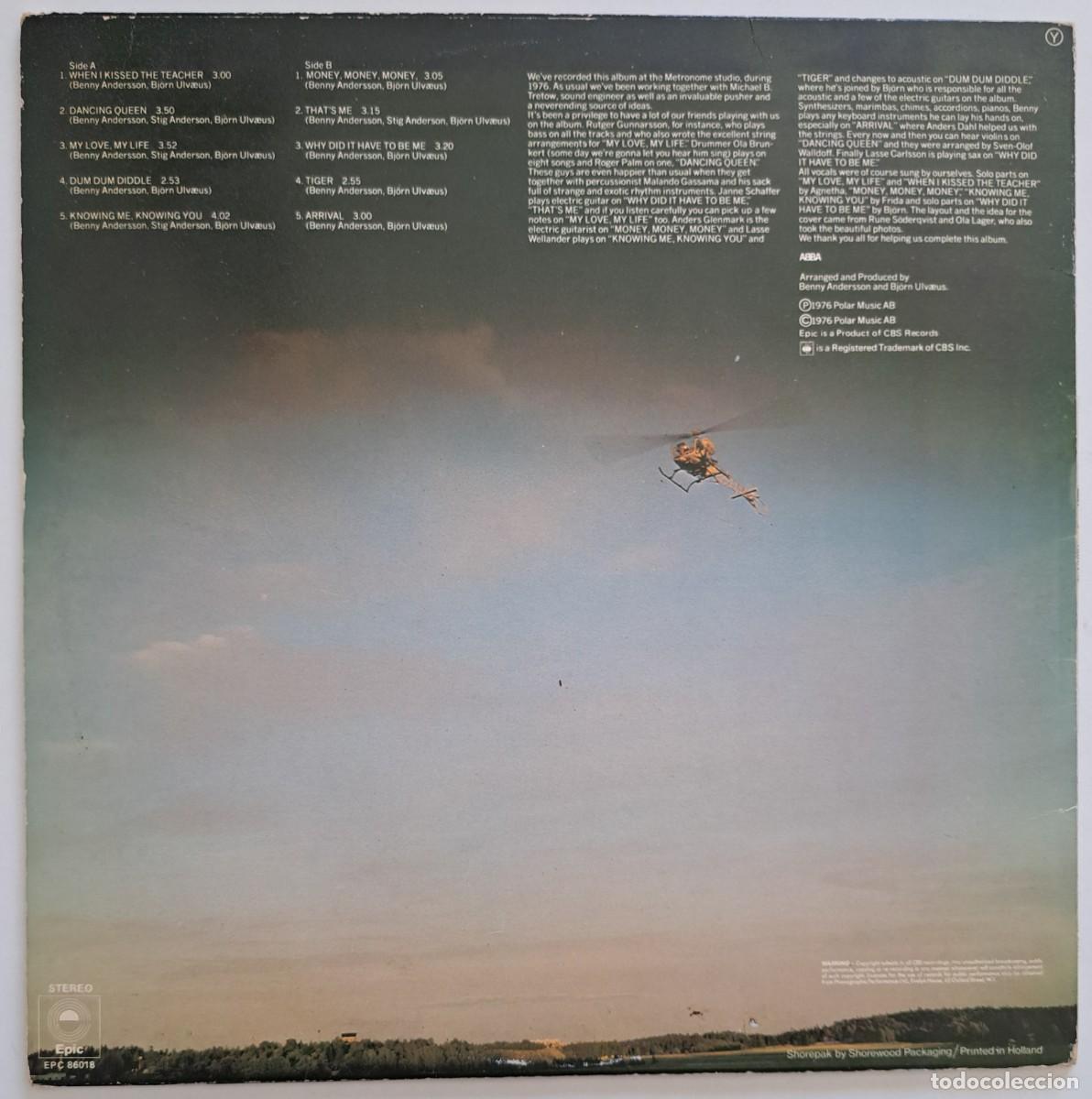 Discos de vinilo: ABBA - ARRIVAL - Epic &ndash; EPC 86018 - UK 1976 - Foto 5