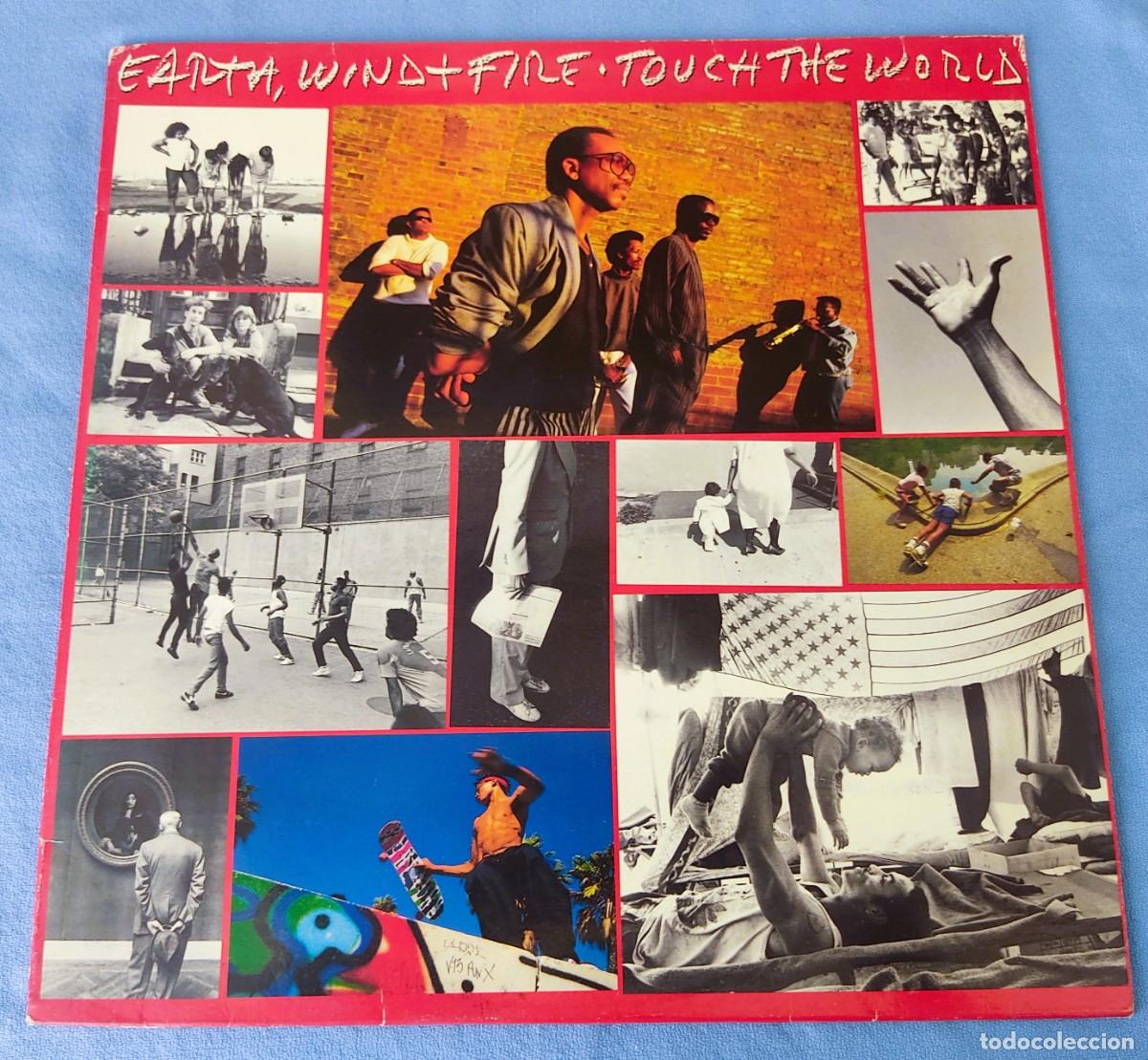 Discos de vinilo: DISCO LP EARTH WIND & FIRE TOUCH THE WORLD - Foto 1