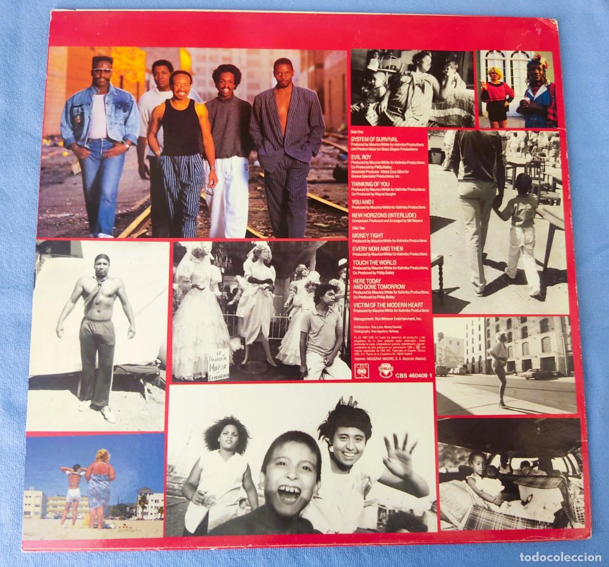 Discos de vinilo: DISCO LP EARTH WIND & FIRE TOUCH THE WORLD - Foto 2