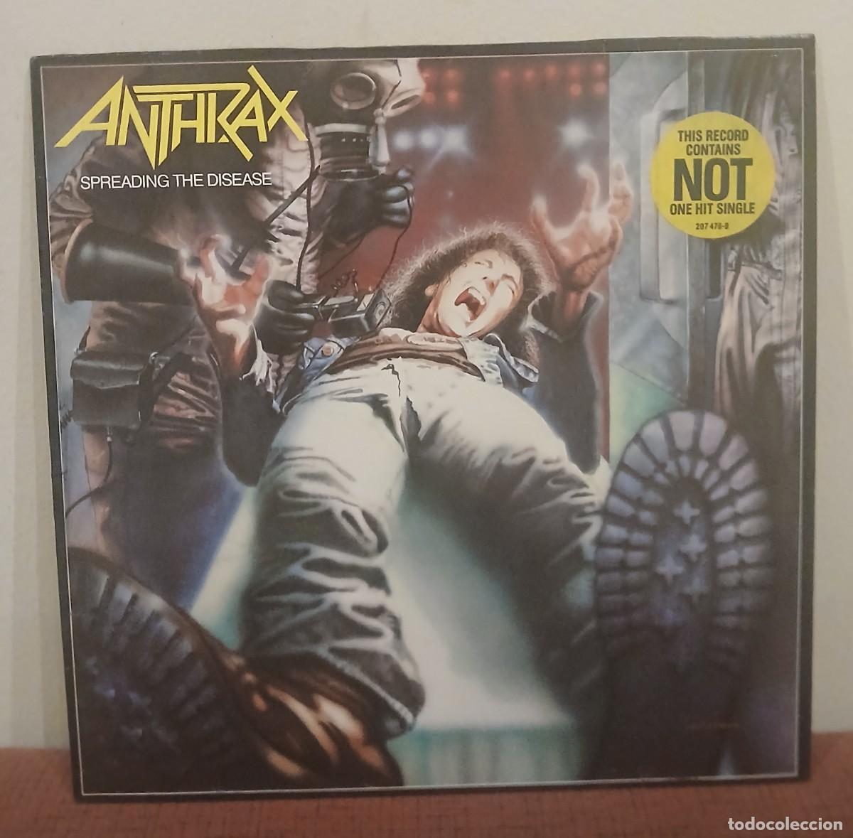 Discos de vinilo: VINILO SPREADING THE DISEASE - LP DE ANTHRAX