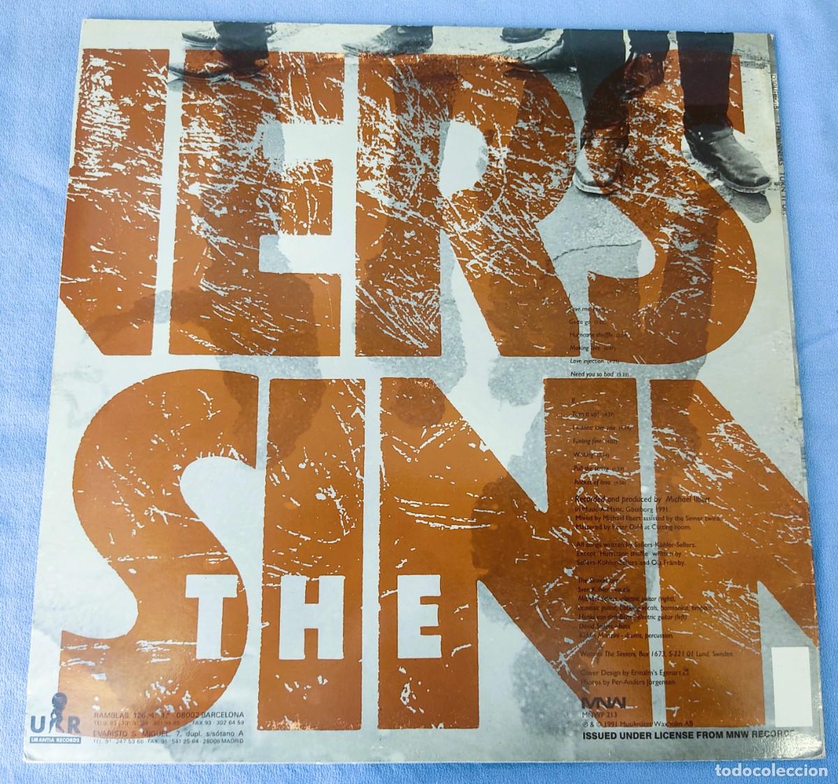 Discos de vinilo: DISCO LP THE SINNERS TURN IT UP! - Foto 2