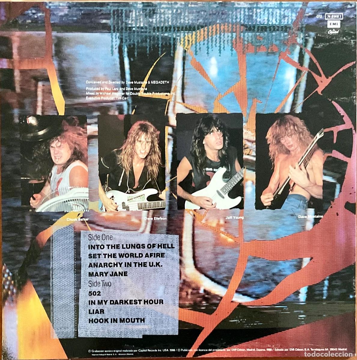 Discos de vinilo: MEGADETH - SO FAR, SO GOOD&hellip;SO WHAT! - Foto 2