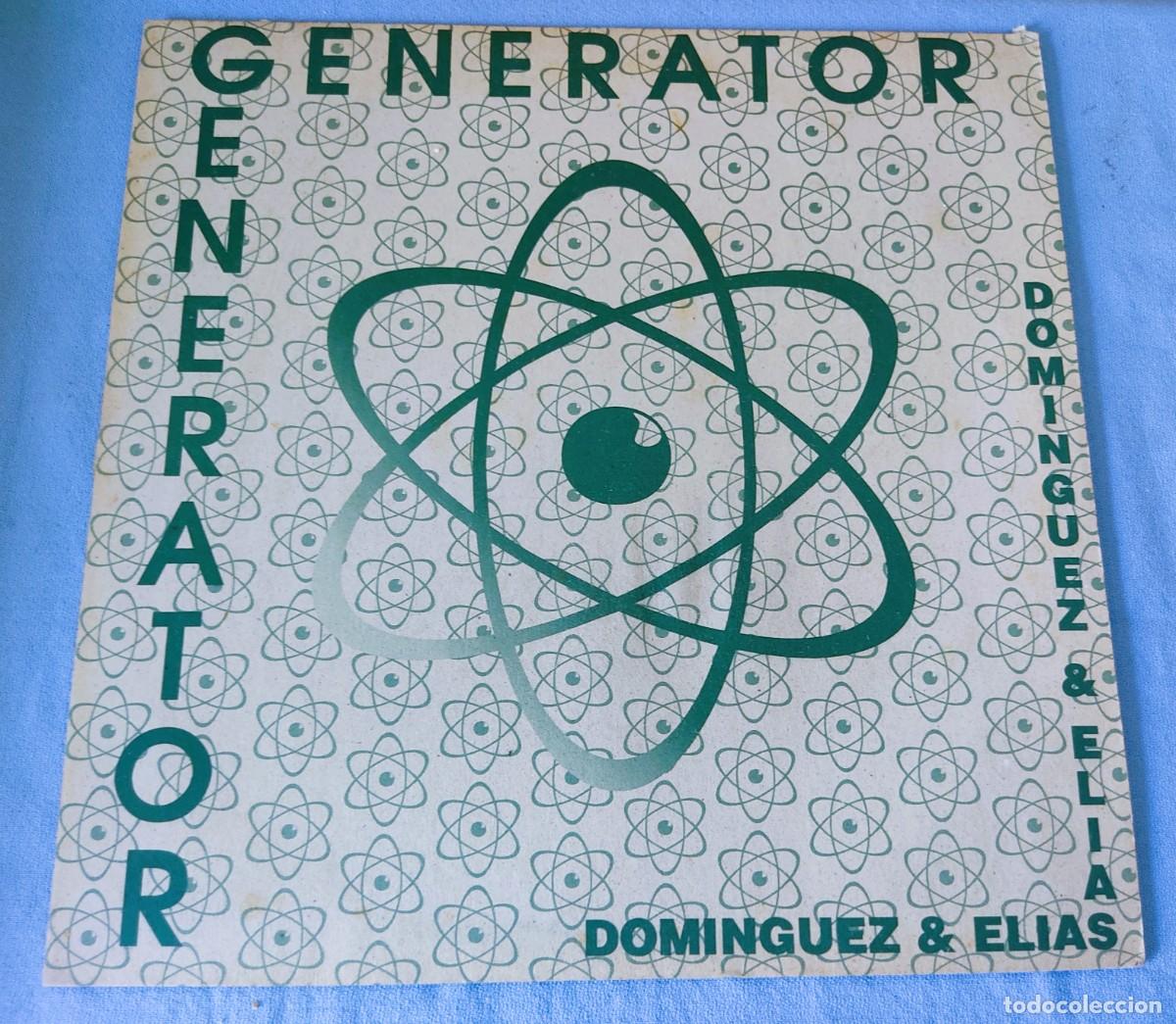 Discos de vinilo: DISCO MAXI GENERATOR COCAINE & SEX OUT MAGIC DOMINGUEZ & ELIAS