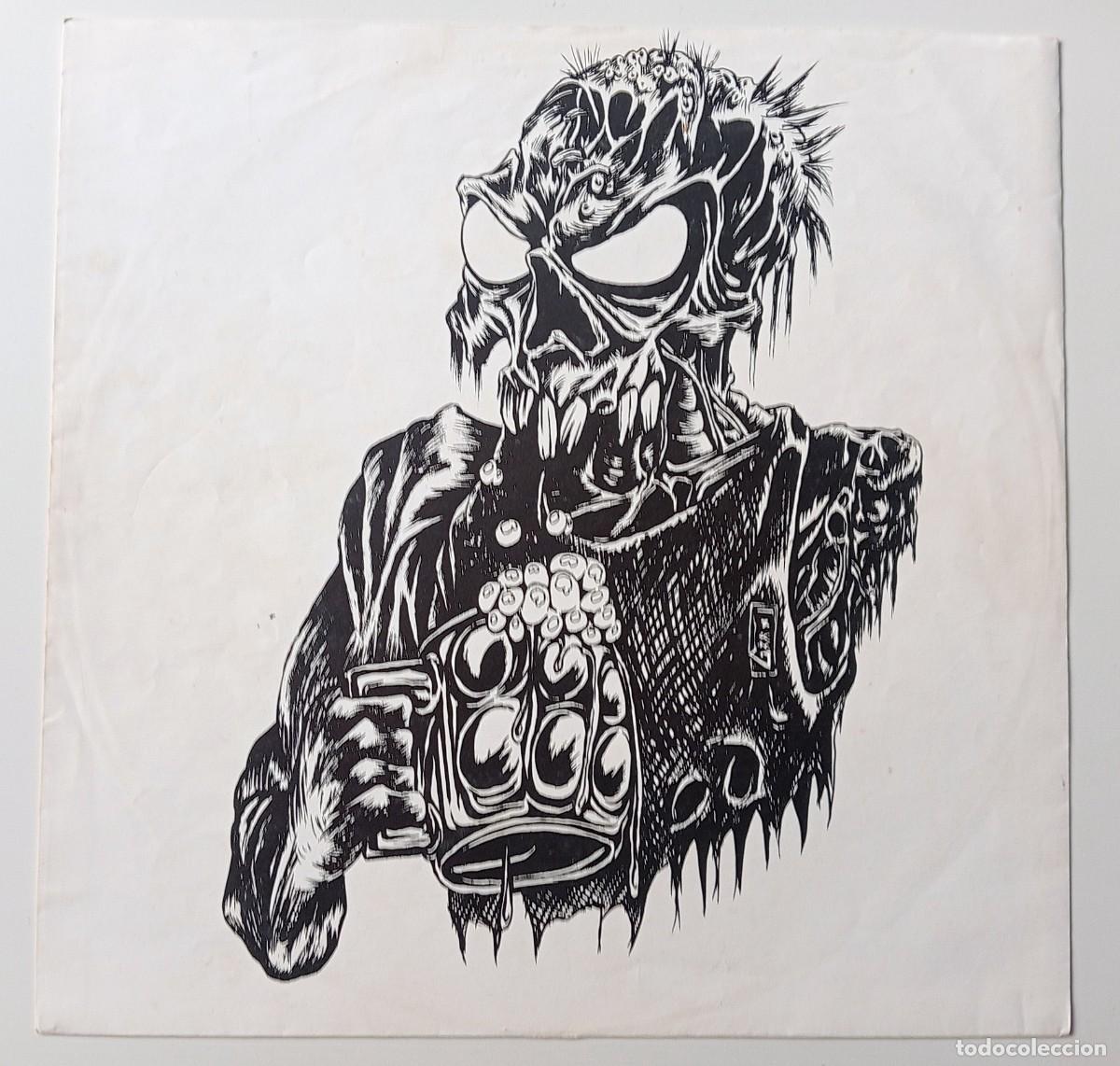 Discos de vinilo: INSERTO ORIGINAL MASSACRA - FINAL HOLOCAUST - Foto 1