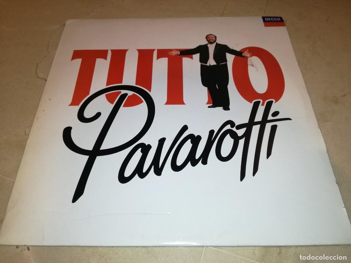 Discos de vinilo: TUTTO PAVAROTTI-DOBLE LP-ORIGINAL ESPA&Ntilde;OL 1989-VINILOS EN MUY BUEN ESTADO